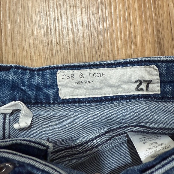 Rag & Bone High-Rise Skinny Jeans Women’s Size 27 Medium Wash - Picture 2 of 9
